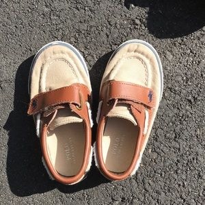 Polo Velcro loafer size 8